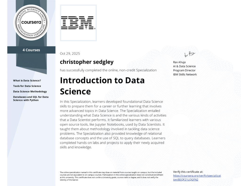 introduction to data science